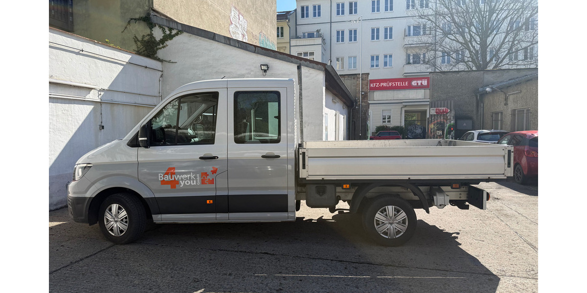 VW Crafter Pritsche 35 DOKA mittellang AHK Tempo. 146.338 km 19.999 &euro; Berlin 10247