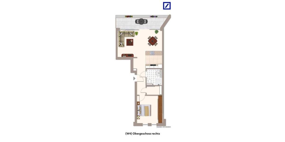 Etagenwohnung Delbrück - 2 Zimmer, 62 m&sup2;, 275.000&euro; | Angebot:24780506