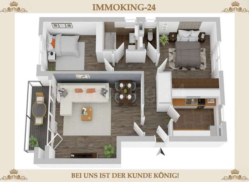 Wohnung zum Kaufen in Offenbach am Main 297.000 € 75 m²
