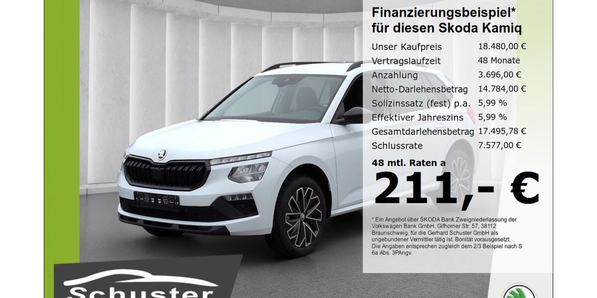 Skoda Kamiq 22.851 km 17.479 &euro; Ruhstorf 94099