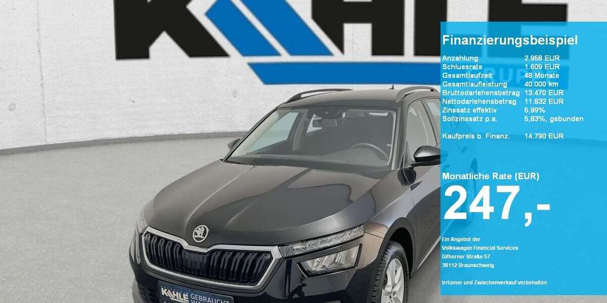 Skoda Kamiq 69.256 km 14.790 &euro; Walsrode 29664
