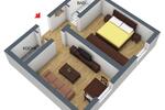 Etagenwohnung Havelberg - 2 Zimmer, 40 m&sup2;, 337&euro; | Angebot:25569012