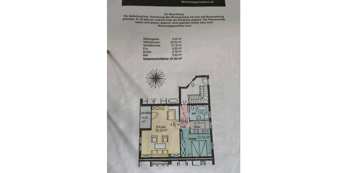 Erdgeschoßwohnung Neutraubling - 2 Zimmer, 62 m&sup2;, 250.000&euro; | Angebot:24662221