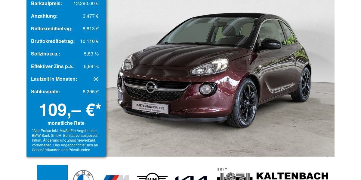 Opel Adam 44.145 km 11.890 &euro; Bergisch Gladbach 51469