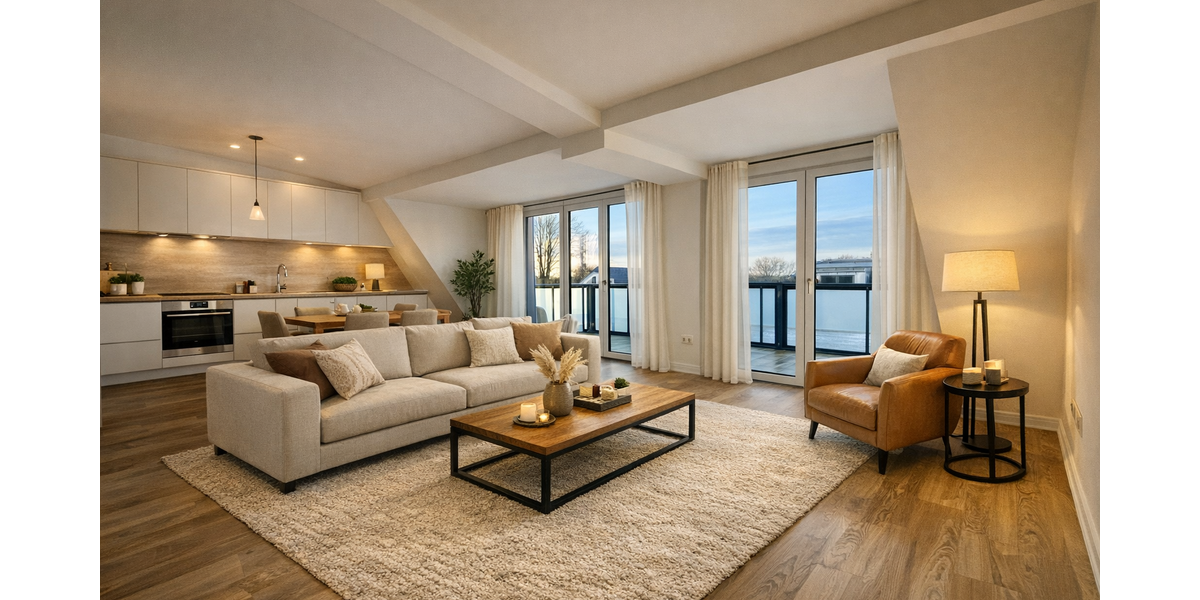 Etagenwohnung Kisdorf - 3 Zimmer, 107 m&sup2;, 535.000&euro; | Angebot:24975437