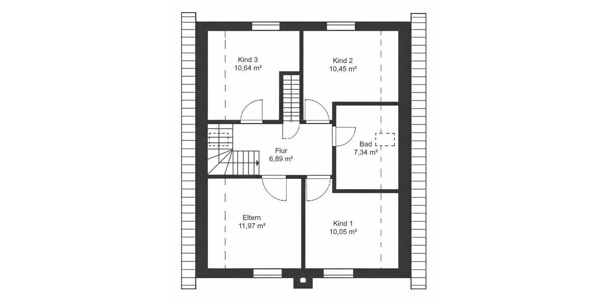 Einfamilienhaus Apen - 5 Zimmer, 124 m&sup2;, 319.000&euro; | Angebot:26153776