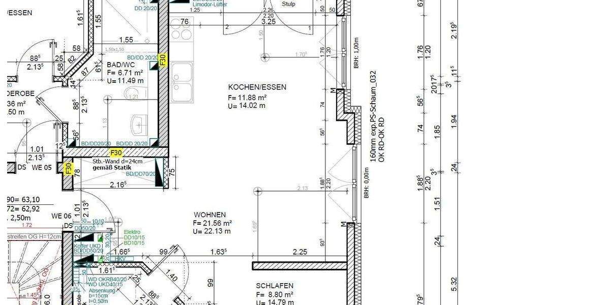 Etagenwohnung Sankt Augustin Mülldorf - 2 Zimmer, 54 m&sup2;, 765&euro; | Angebot:25362358