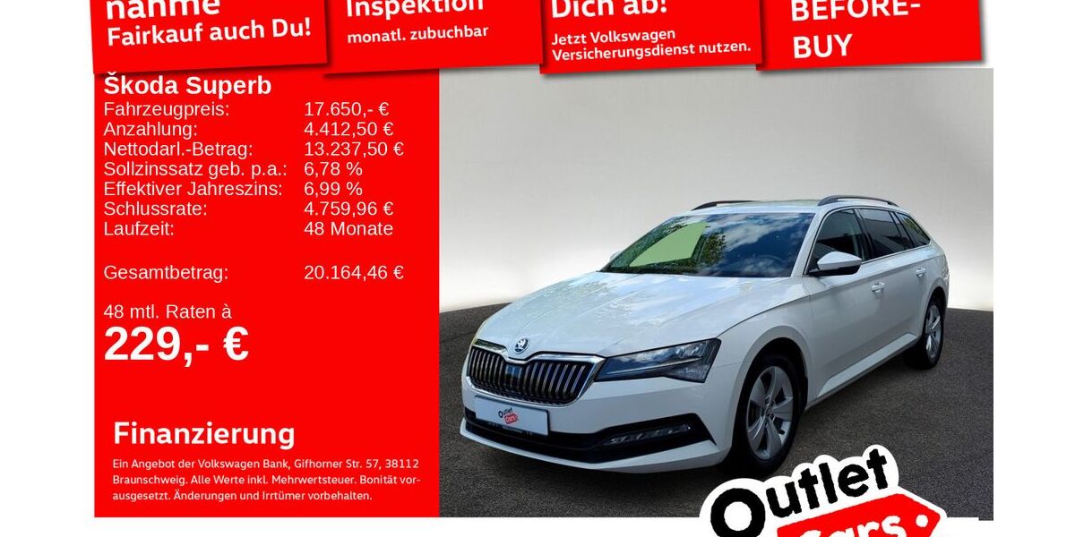 Skoda Superb 94.420 km 17.650 &euro; Senden 89250