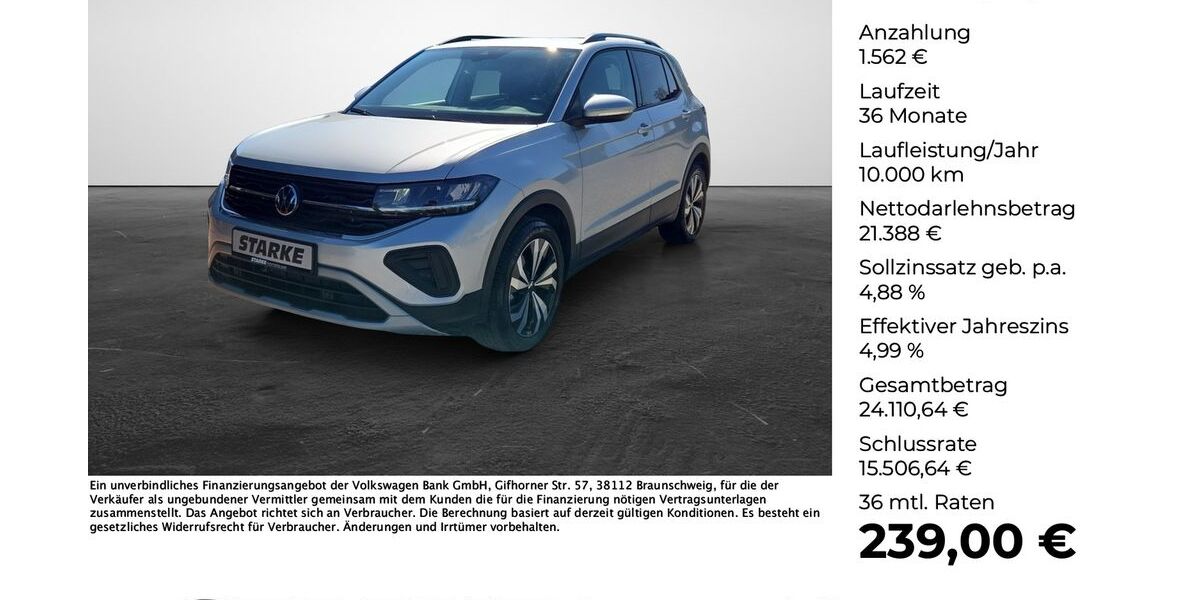 VW T-Cross 11.347 km 22.950 &euro; Wallenhorst 49134