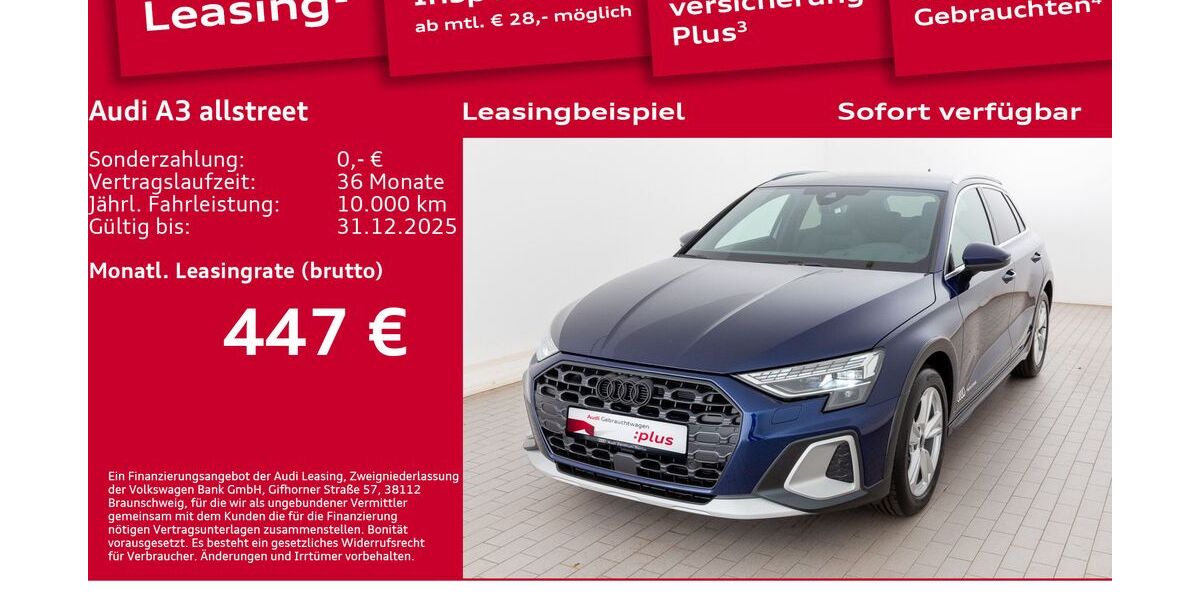 Audi A3 11.860 km 36.600 € Berlin 12489
