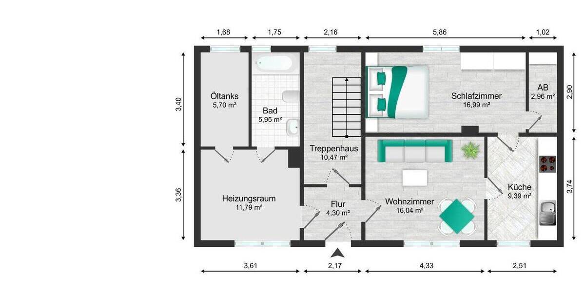 Einfamilienhaus Torgau Staupitz - 7 Zimmer, 215 m&sup2;, 139.000&euro; | Angebot:25676296