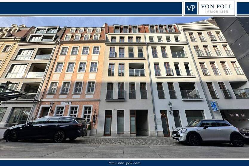 Unikat: 1-Raum-Wohnung an der Frauenkirche