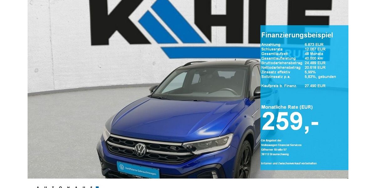 VW T-Roc 37.773 km 27.490 &euro; Walsrode 29664