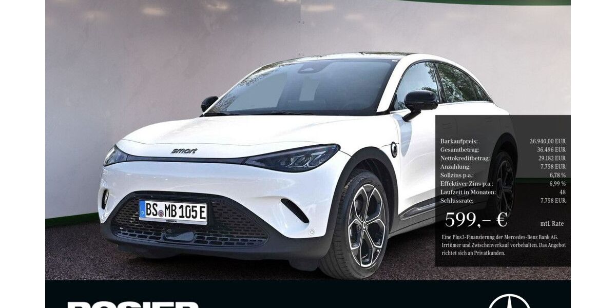 Smart #3 14.900 km 34.660 € Braunschweig 38122