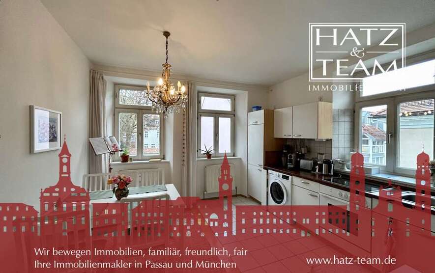 Wohnung zum Mieten in Passau 460 € 34.2 m²