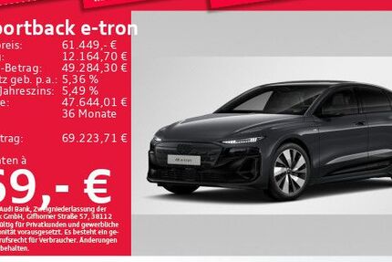 Audi A6 e-tron 55.122 km 61.449 &euro; Eching 85386