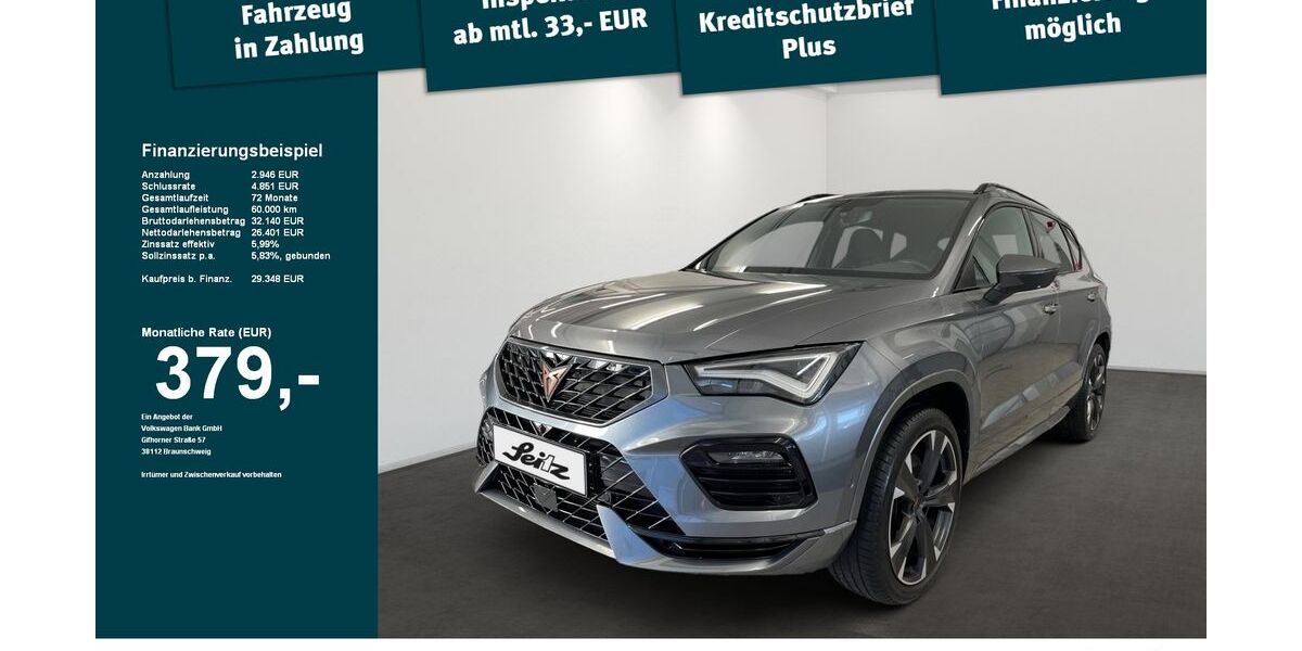 Cupra Ateca 40.015 km 29.348 &euro; Kempten 87437
