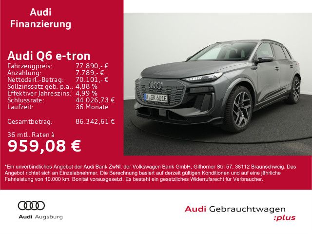 Audi Q6 e-tron 8.000 km 77.210 &euro; Gersthofen 86368