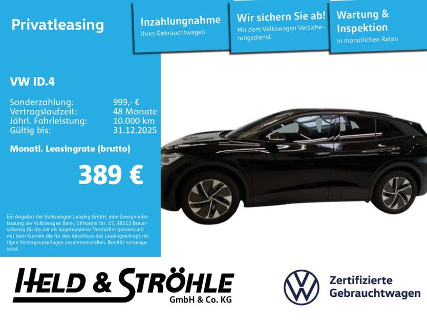 VW ID.4 10.909 km 39.940 € Neu-Ulm 89231