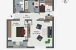 Dachgeschoßwohnung Schierling - 3 Zimmer, 65 m&sup2;, 169.000&euro; | Angebot:26075237