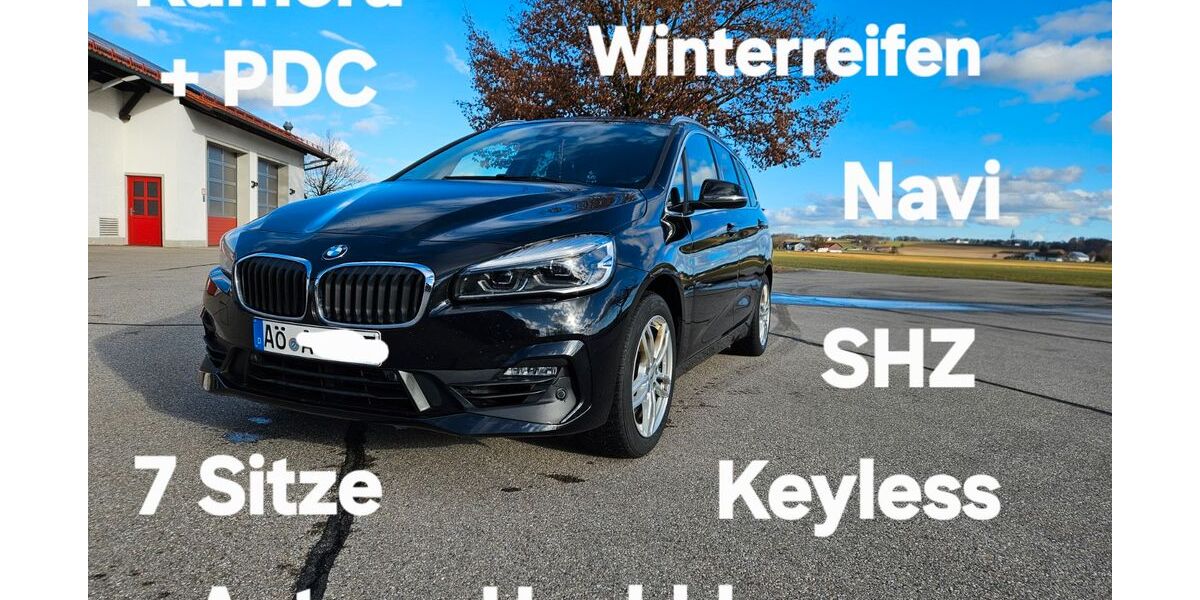 BMW 218 Gran Tourer 77.000 km 16.300 &euro; Unterneukirchen 84579