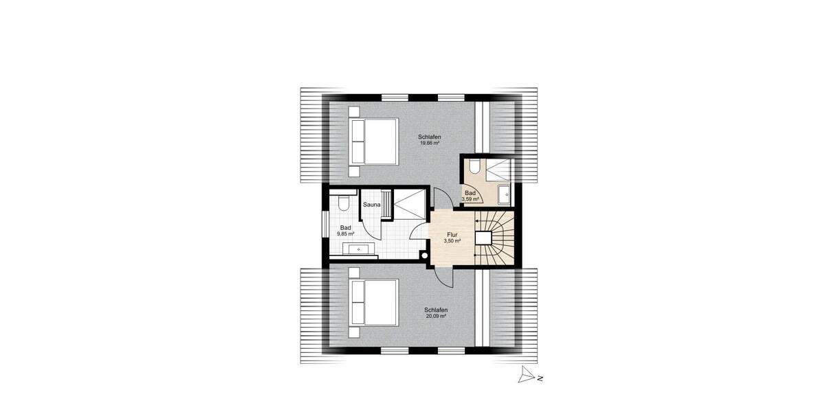 Doppelhaushälfte List - 4 Zimmer, 165 m&sup2;, 2.590.000&euro; | Angebot:26066582