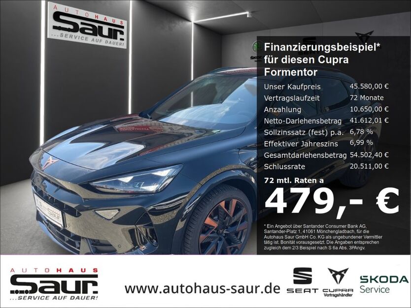 Cupra Formentor 10.000 km 45.340 € Ulm 89077