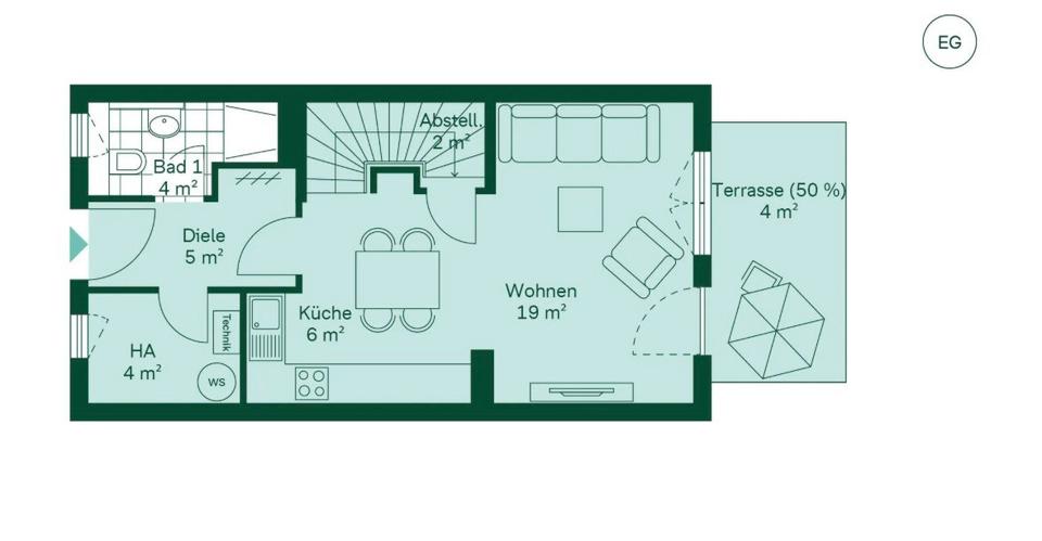 Reihenhaus Zossen - 5 Zimmer, 135 m&sup2;, 350.000&euro; | Angebot:27086753