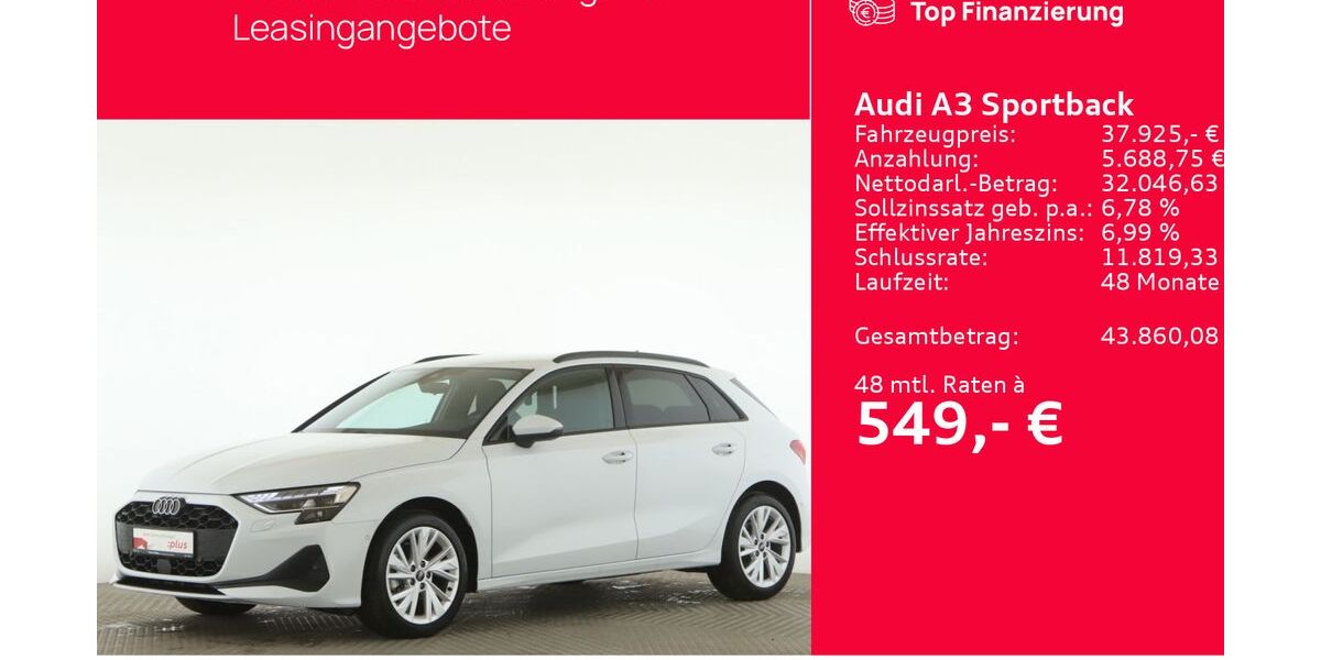 Audi A3 2.193 km 33.225 &euro; Seevetal 21217