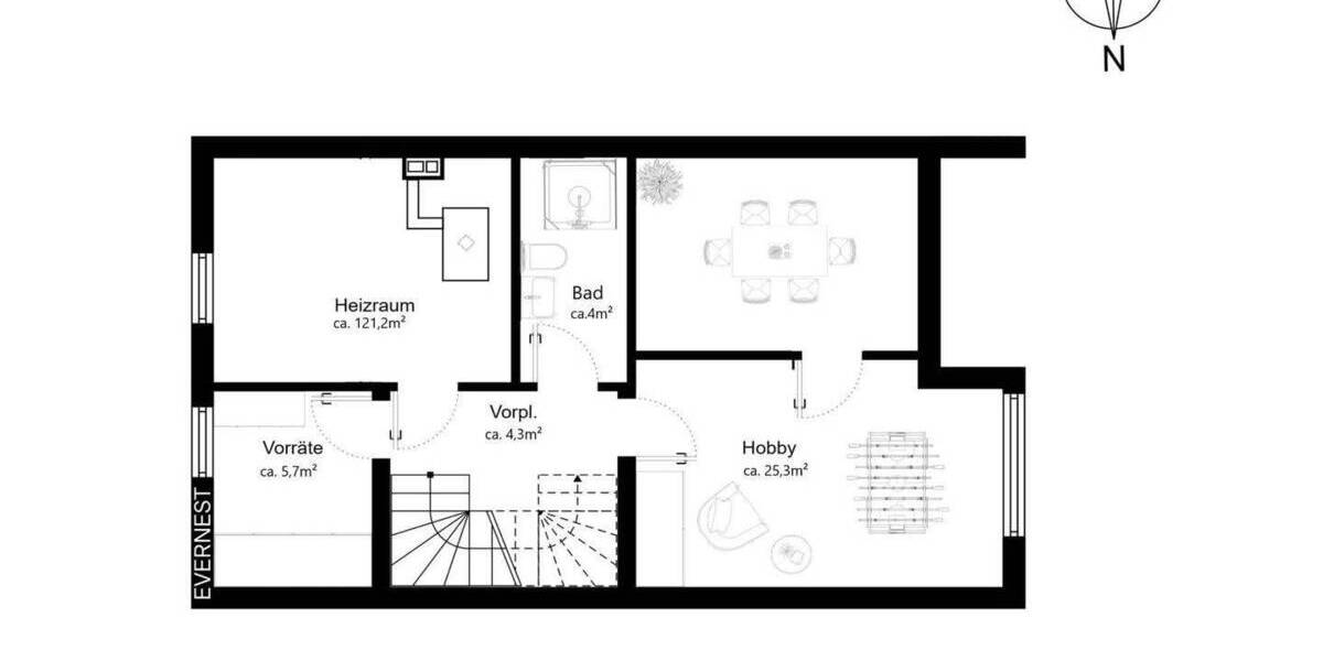 Reihenmittelhaus Weinheim - 4 Zimmer, 109 m&sup2;, 430.000&euro; | Angebot:25566341