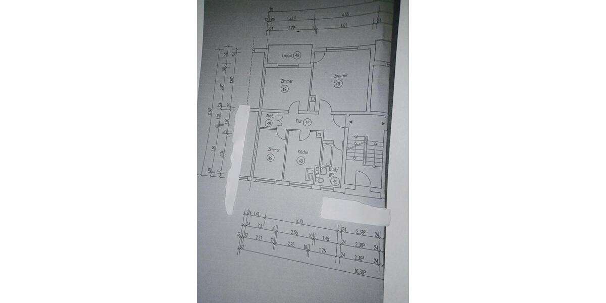 Hochparterre Nidderau - 3 Zimmer, 65 m&sup2;, 1.200&euro; | Angebot:24463195