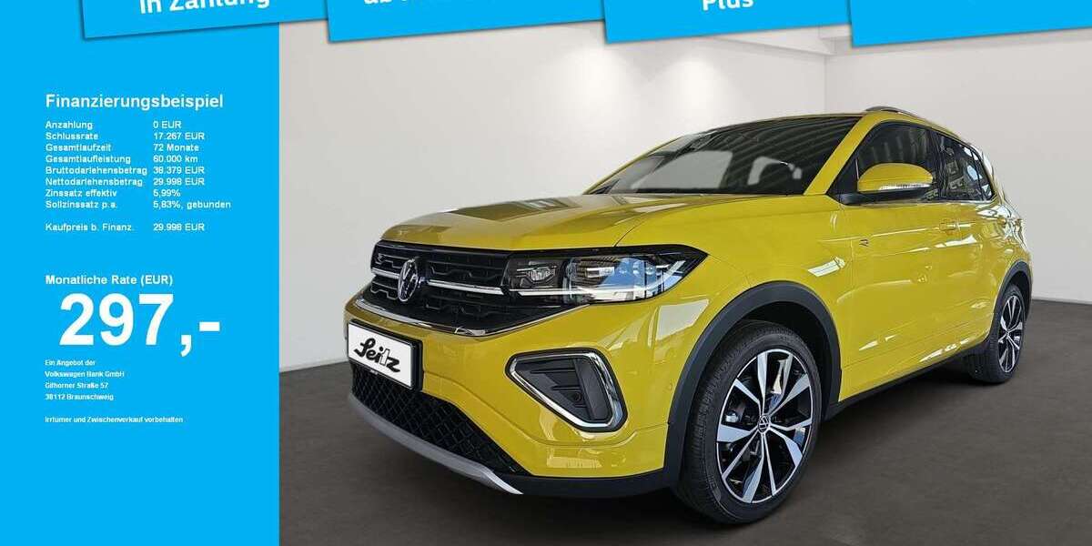 VW T-Cross 5.000 km 29.998 € Weingarten 88250