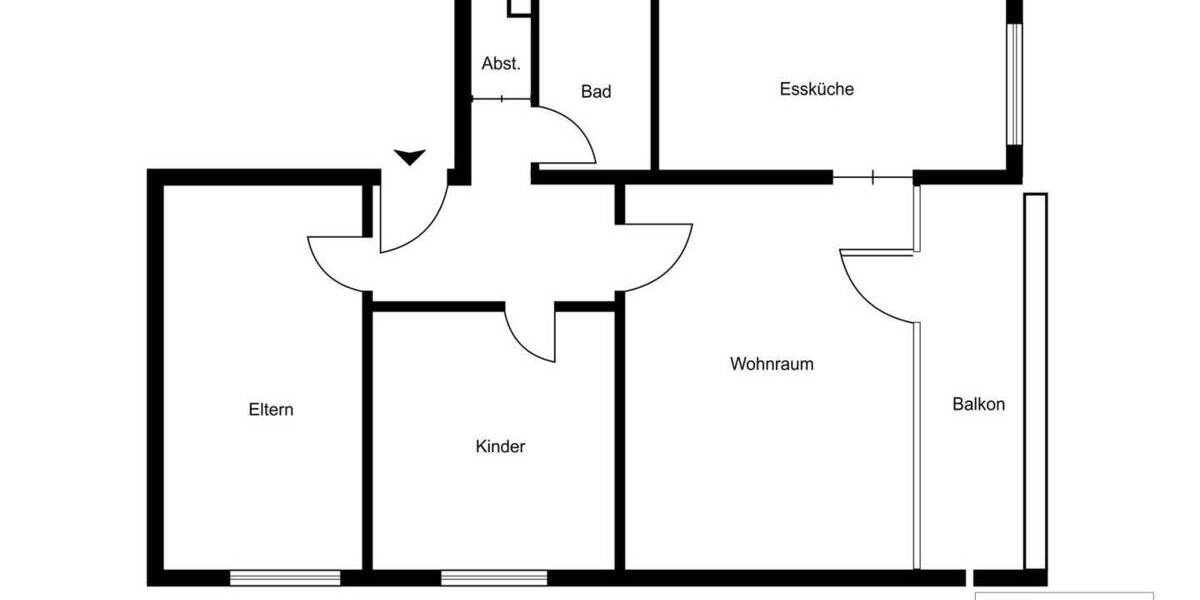 Etagenwohnung Buchloe - 3 Zimmer, 76 m&sup2;, 323.000&euro; | Angebot:26092443