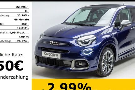 Fiat 500X 24.542 km 22.595 &euro; Stade 21680