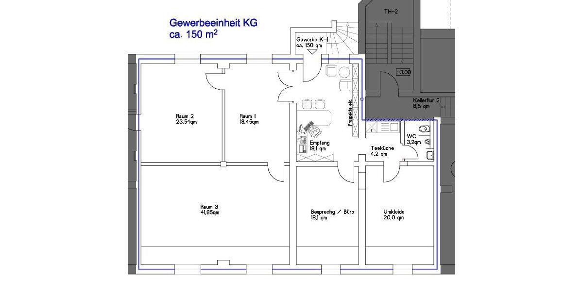 Gewerbeobjekt Erfurt Johannesvorstadt - 1.200&euro; | Angebot:26680609
