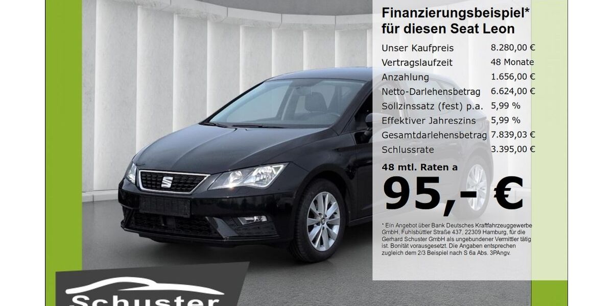 Seat Leon 160.617 km 8.280 &euro; Ruhstorf 94099