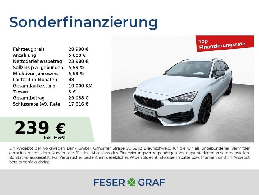 Cupra Leon 55.000 km 28.980 € Roth 91154