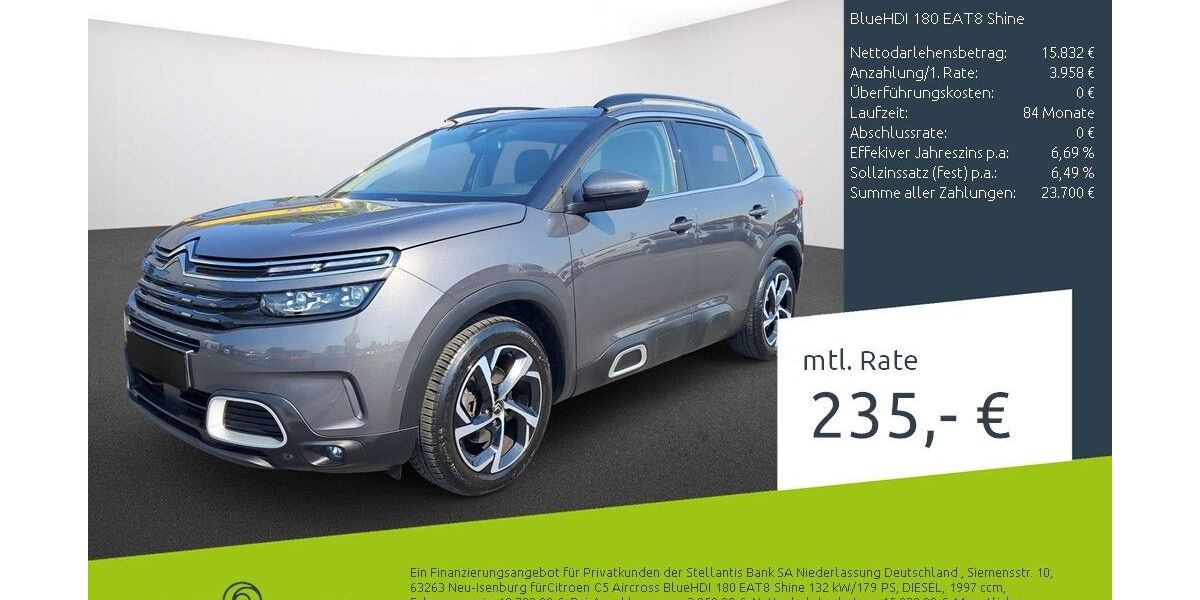 Citroen C5 Aircross 66.119 km 19.619 &euro; Bocholt 46395