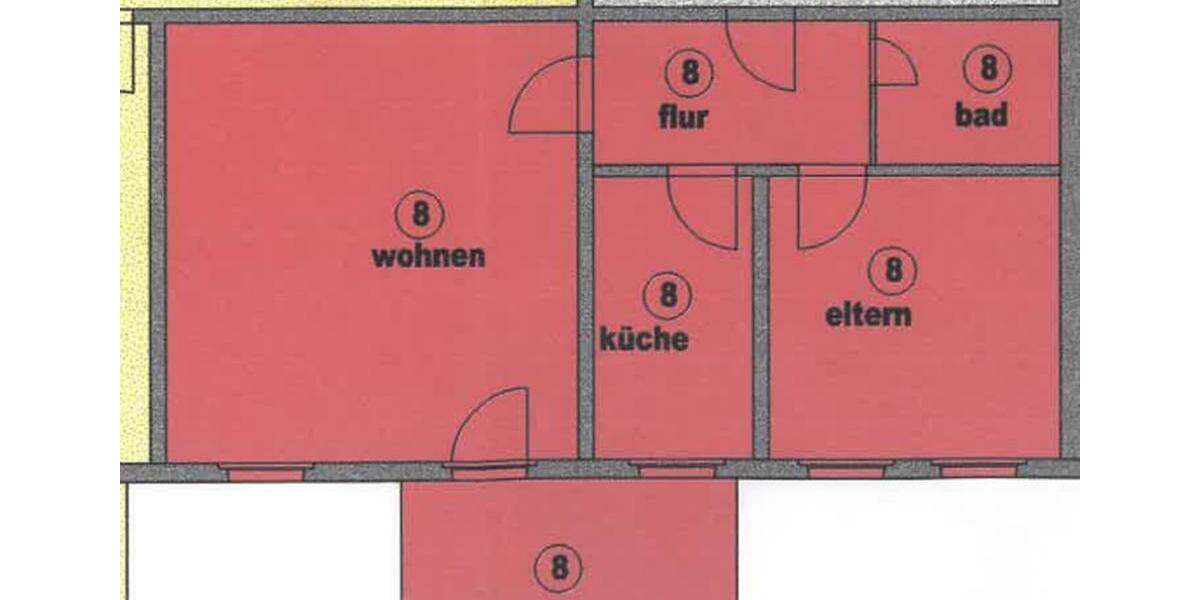 Etagenwohnung Radolfzell am Bodensee - 2 Zimmer, 66 m&sup2;, 825&euro; | Angebot:26341190