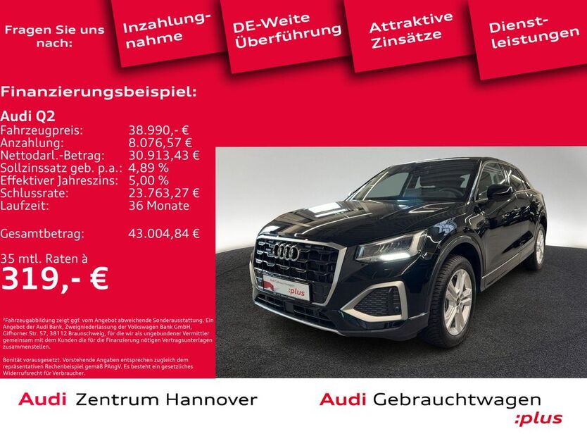 Audi Q2 6.999 km 38.990 € Hannover 30179