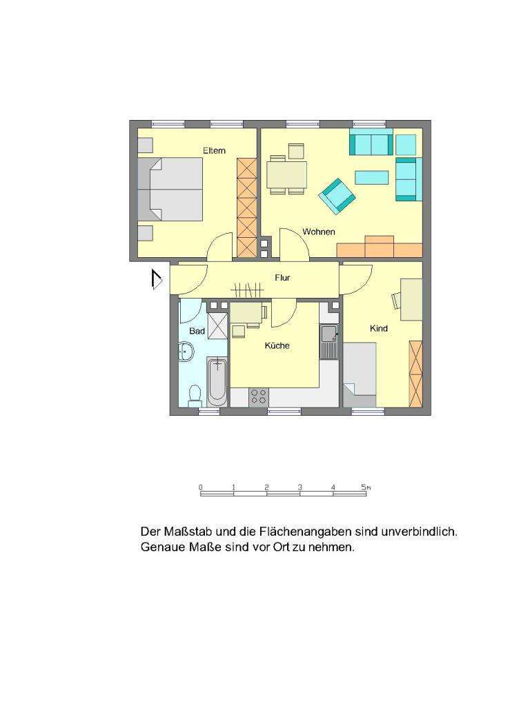 Wohnung zum Mieten in Detmold 469 € 62.01 m² 3 zimmer