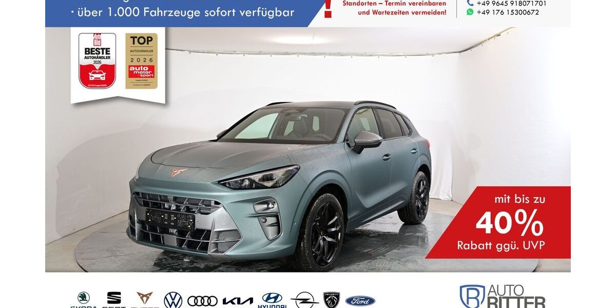 Cupra Terramar 1.578 km 45.890 &euro; Eschenbach 92676