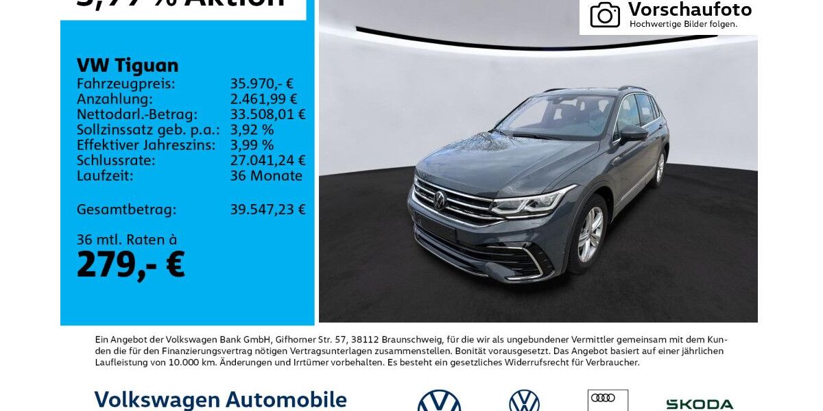 VW Tiguan 42.999 km 35.970 &euro; Leipzig 04277