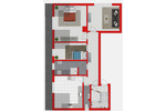 Dachgeschoßwohnung Stuttgart Bad Cannstatt - 3 Zimmer, 75 m&sup2;, 1.200&euro; | Angebot:26355327