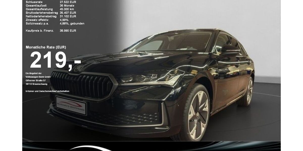 Skoda Superb 20.000 km 38.990 &euro; Gaggenau 76571