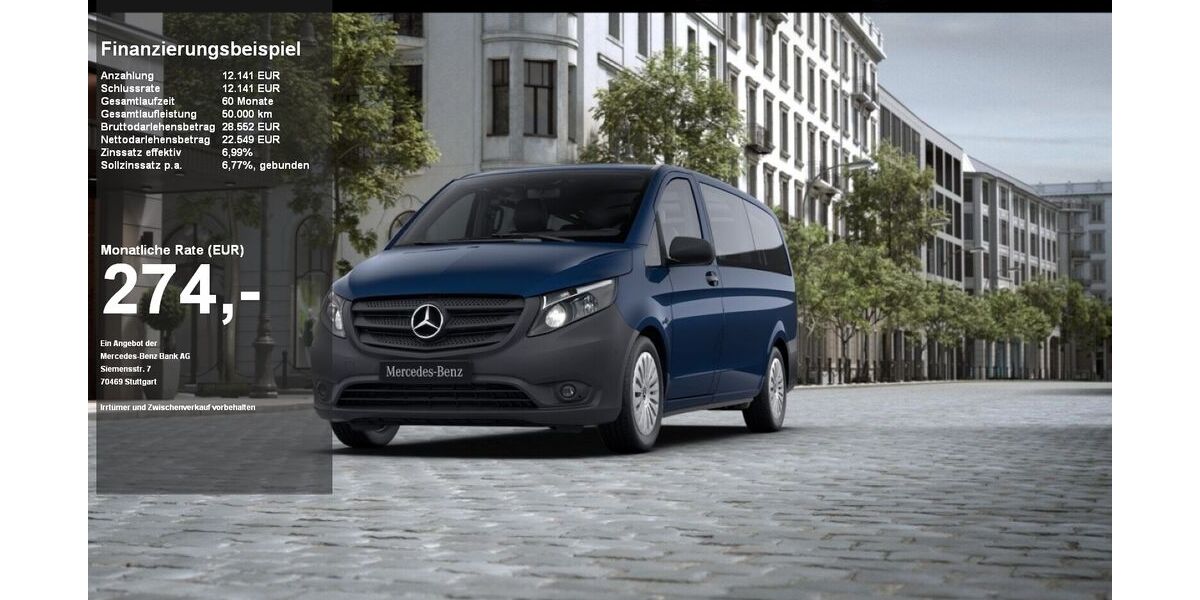 Mercedes-Benz Vito 53.381 km 34.690 &euro; Itzehoe 25524