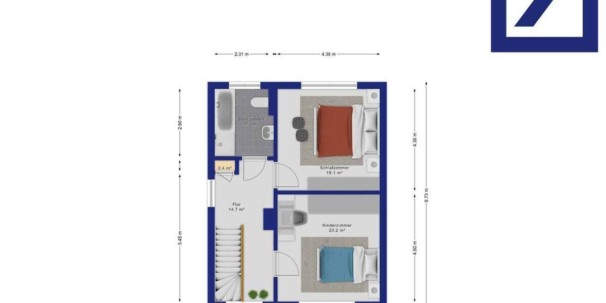 Doppelhaushälfte Tangerhütte Cobbel - 3 Zimmer, 110 m&sup2;, 85.000&euro; | Angebot:26260812