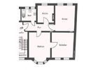 Hübsche, helle, große, gepflegte 3-Zimmer-Wohnung, in sehr guter Lage, nahe Zentrum Pritzwalk