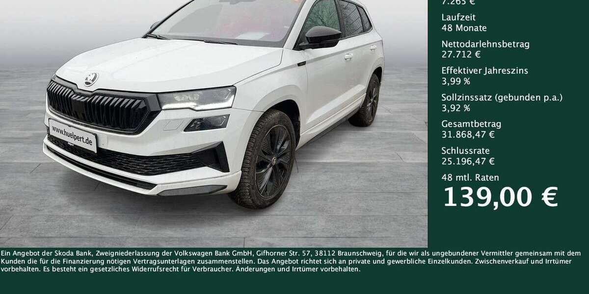 Skoda Karoq 21.980 km 34.977 &euro; Dortmund 44269
