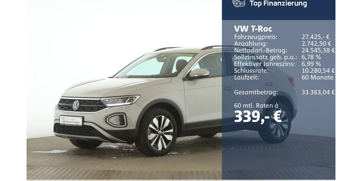 VW T-Roc 33.602 km 27.425 &euro; Buchholz 21244
